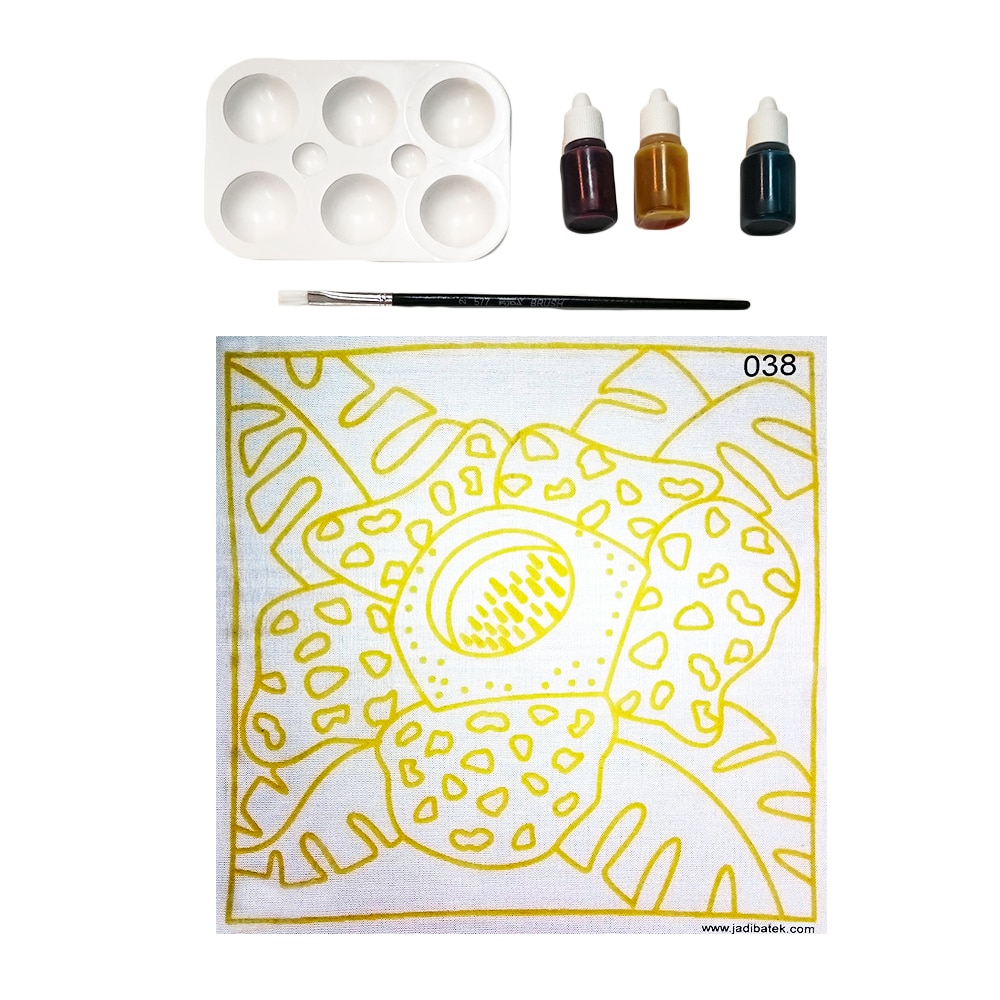 Batik DIY painting kit | Rafflesia Flower | SD215- 038